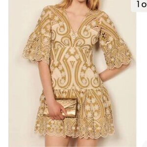 New Sandro Lace Mini Dress (FR 36)